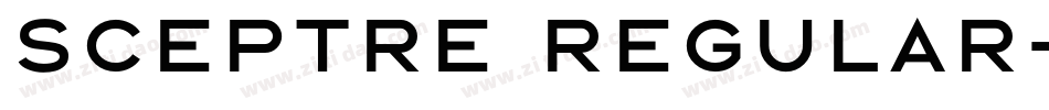 Sceptre Regular字体转换